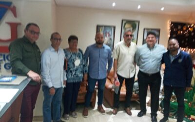 Unidos para trabajar en la mesa técnica de Incorporación  convocada por el Ministro de Industrias y Producción Nacional, Hipolito Abreu