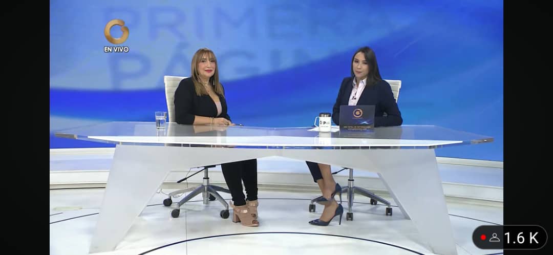 Presidenta de Aifem en entrevista de Globovisión, conversando sobre el sector moto ciclos en Venezuela