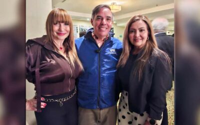 Rueda de prensa para presentar al Presidente de la Cámara hermana Cavenez, Eduardo Cáceres