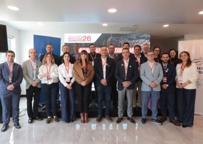 Con la Delegación del Perú